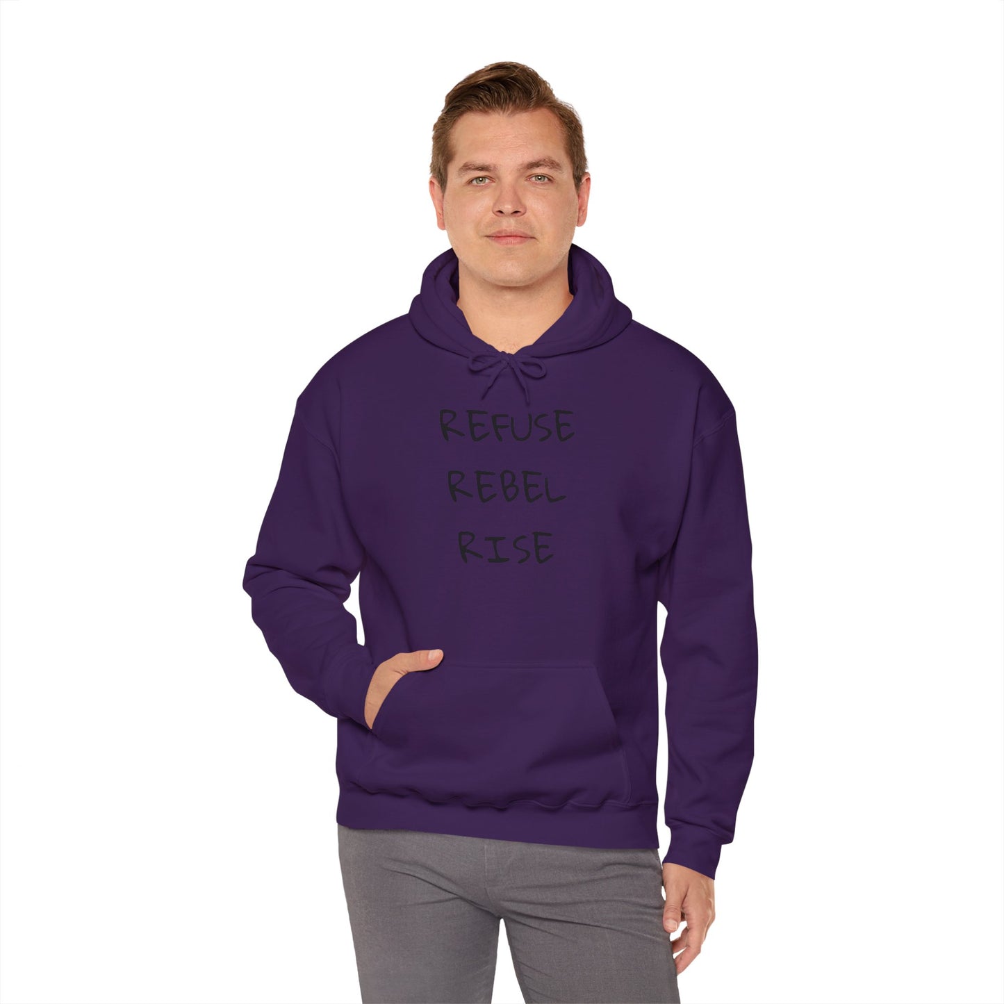 REFUSE REBEL RISE Hoodie