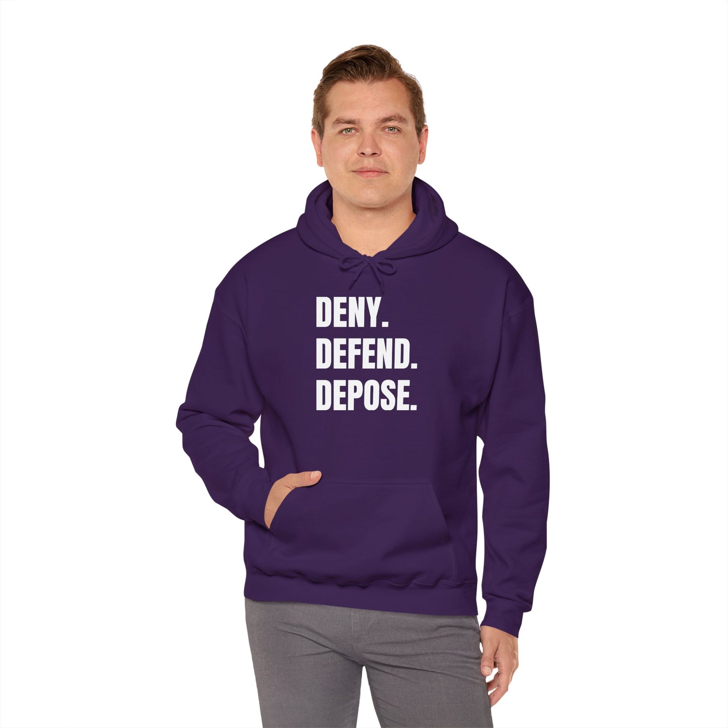 DENY, DEFEND, DEPOSE Hoodie