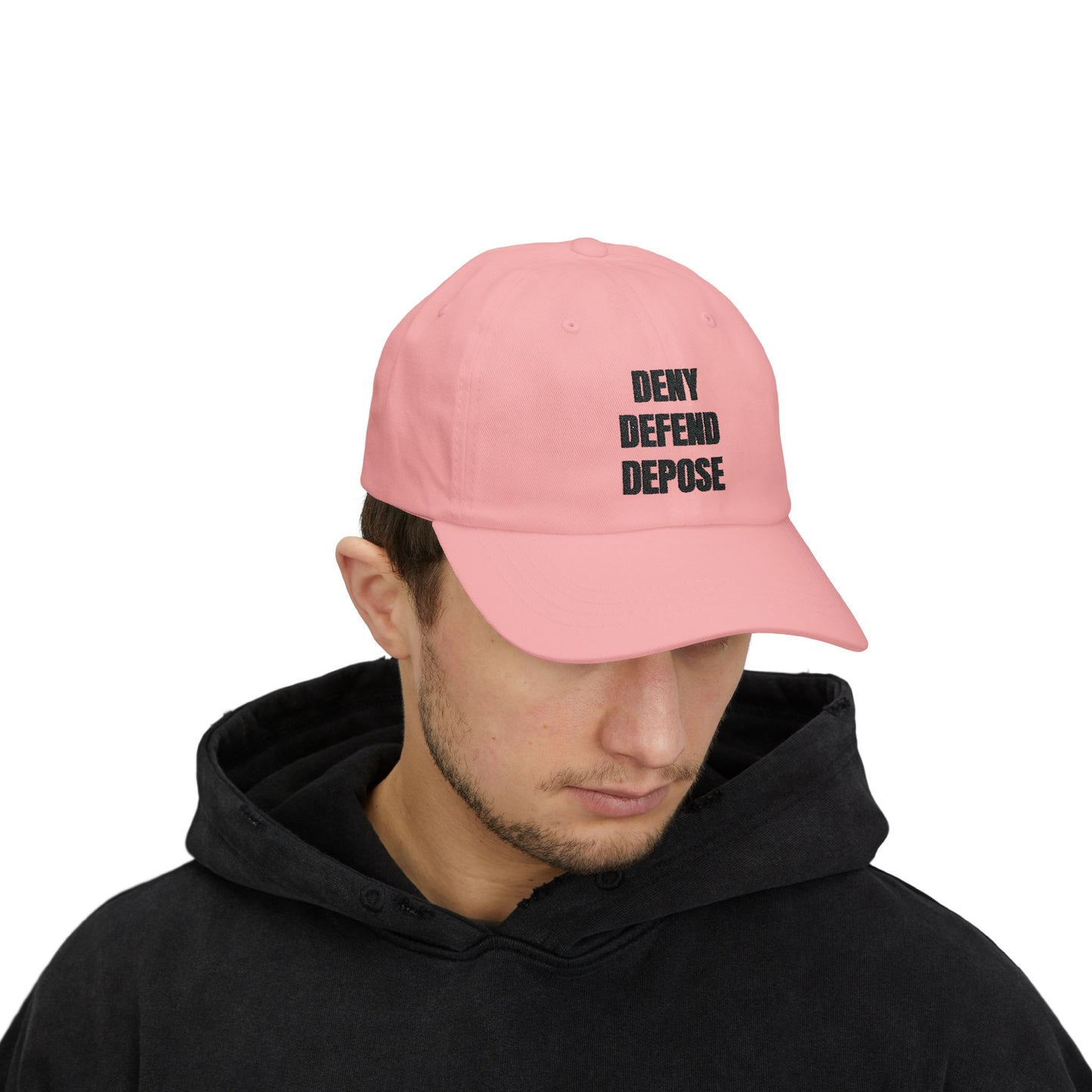 DENY, DEFEND, DEPOSE Classic Dad Cap