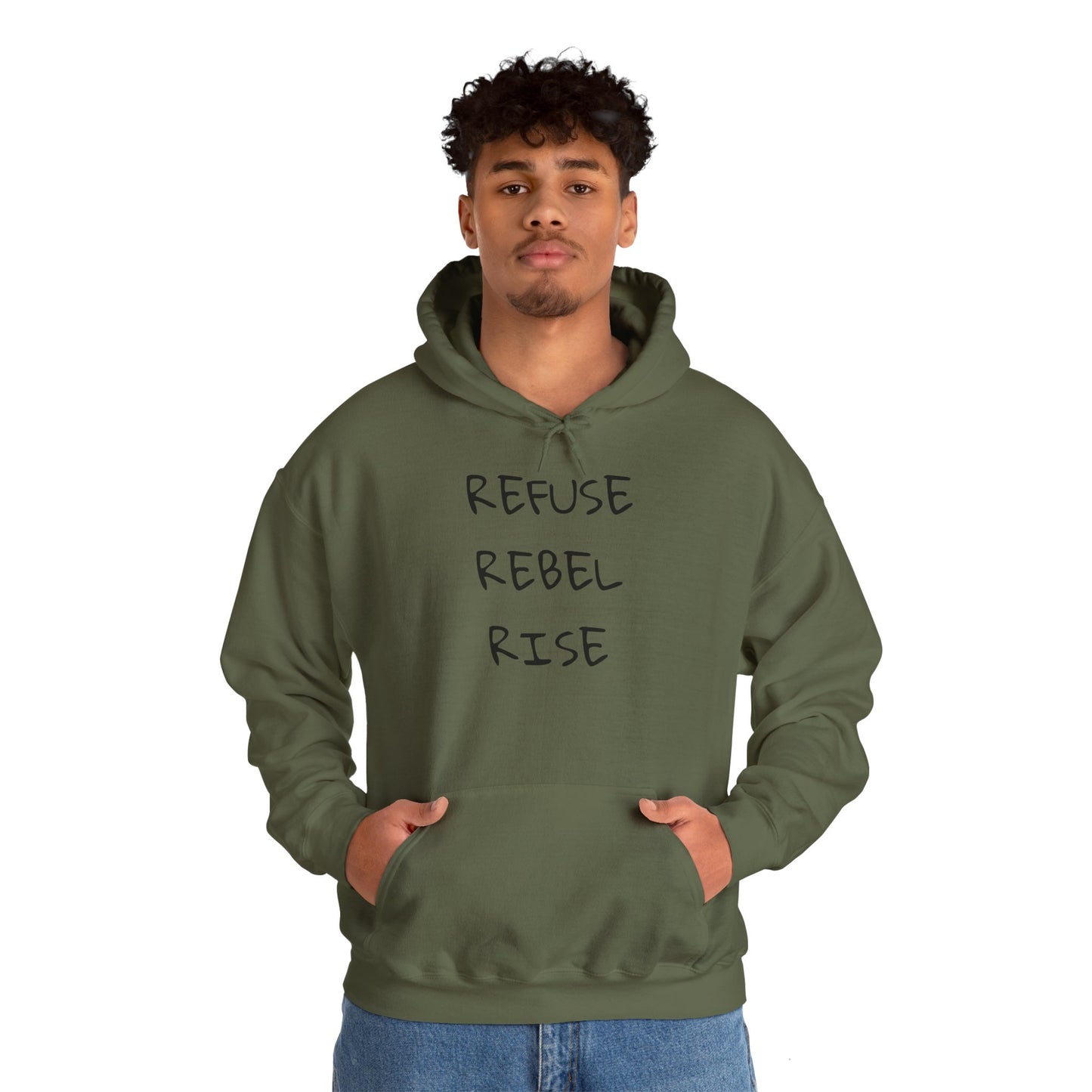 REFUSE REBEL RISE Hoodie