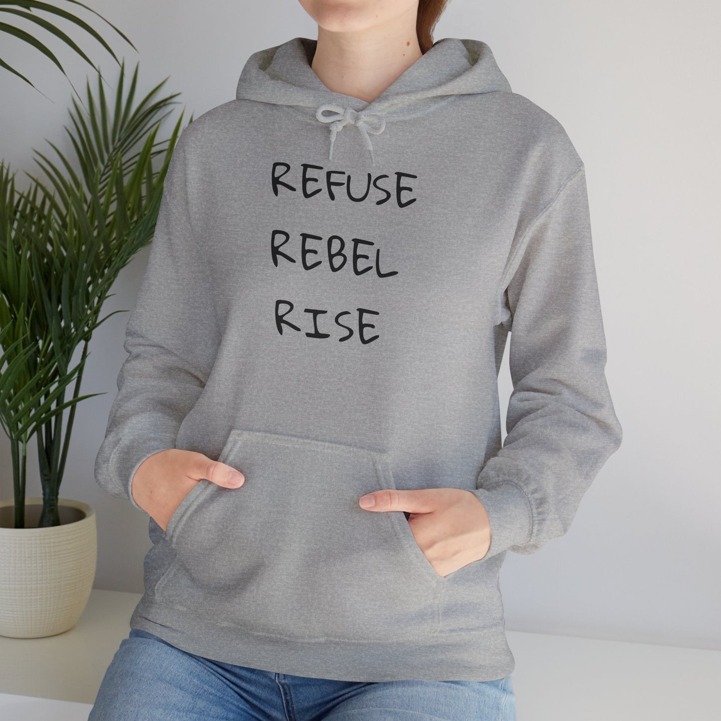 REFUSE REBEL RISE Hoodie