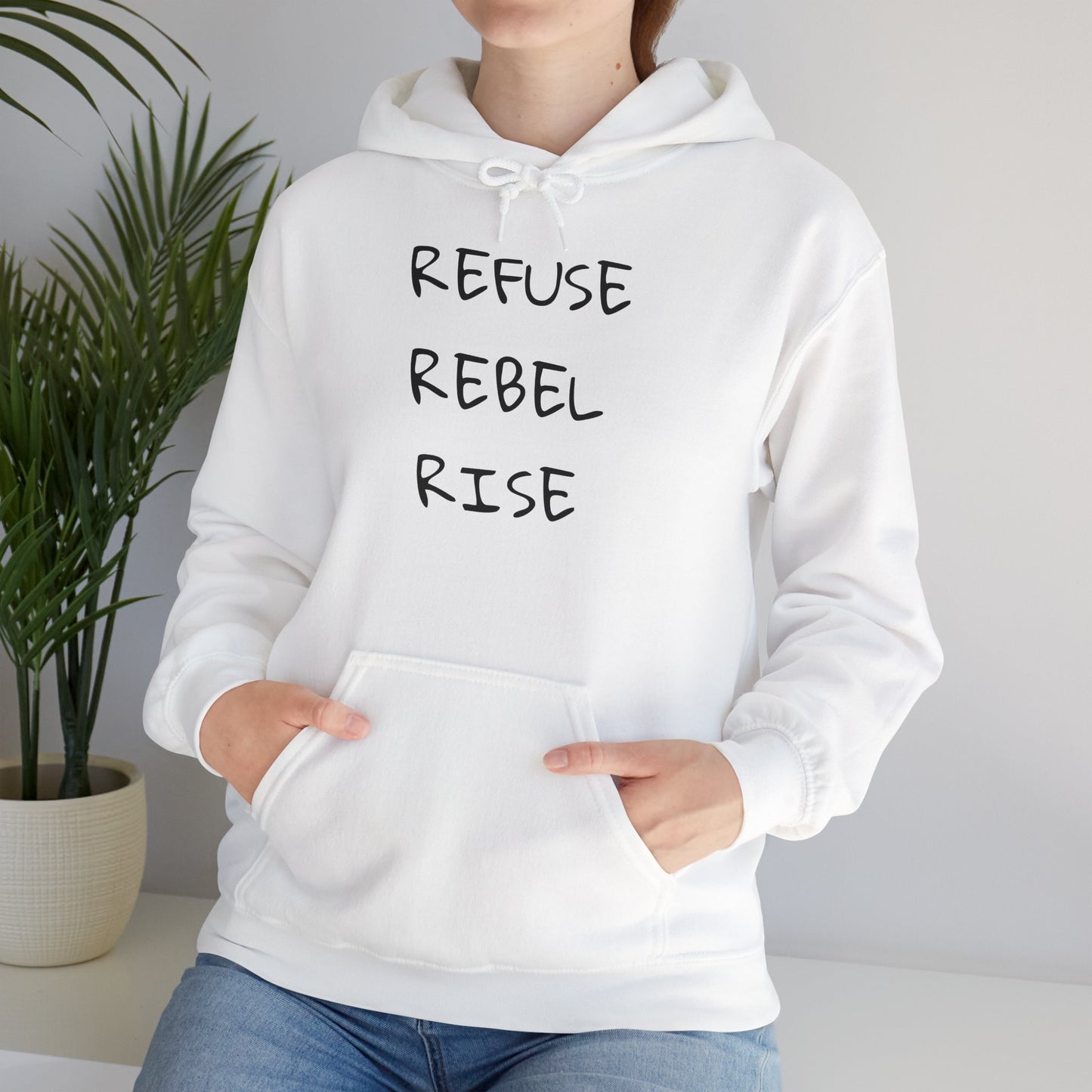 REFUSE REBEL RISE Hoodie