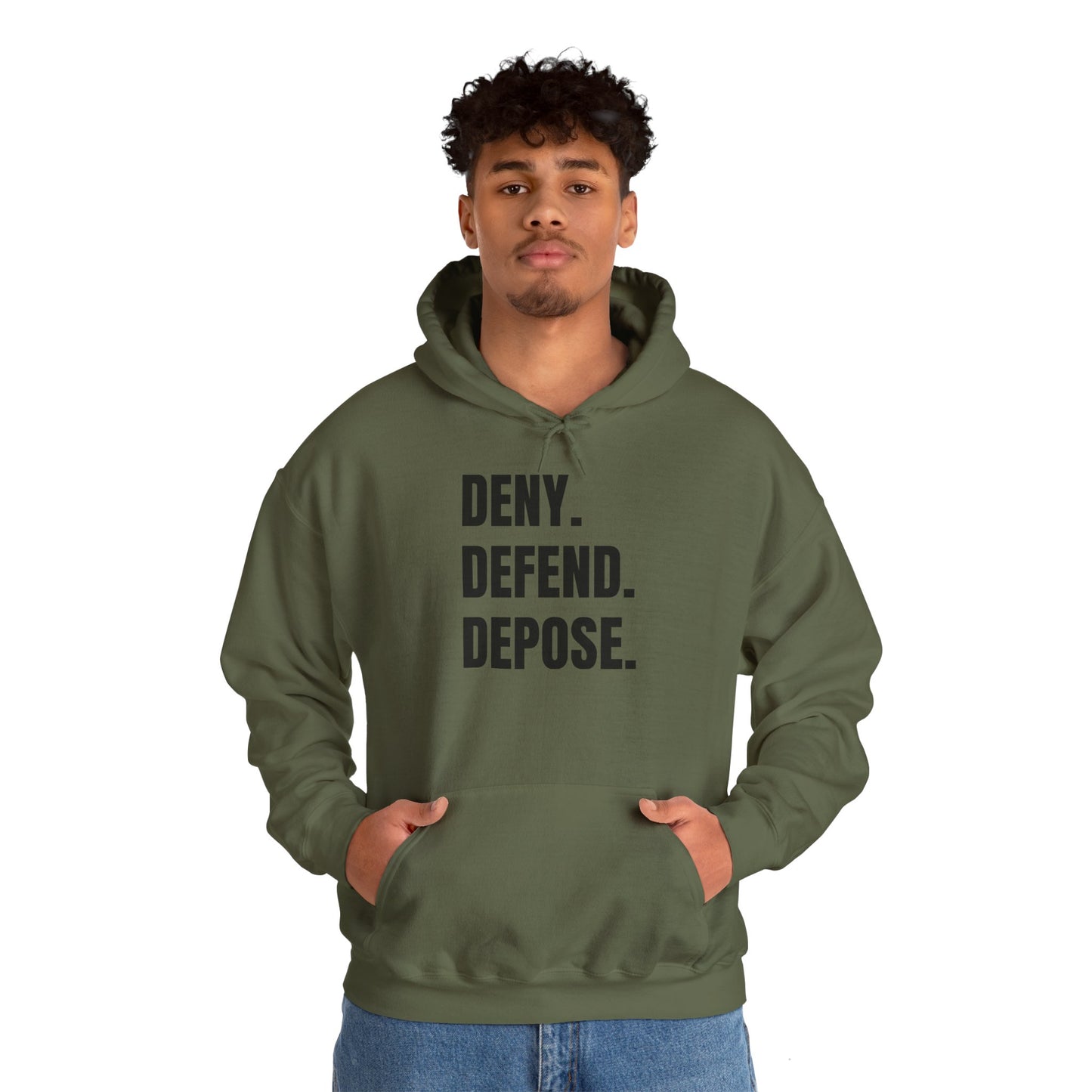 DENY, DEFEND, DEPOSE Hoodie