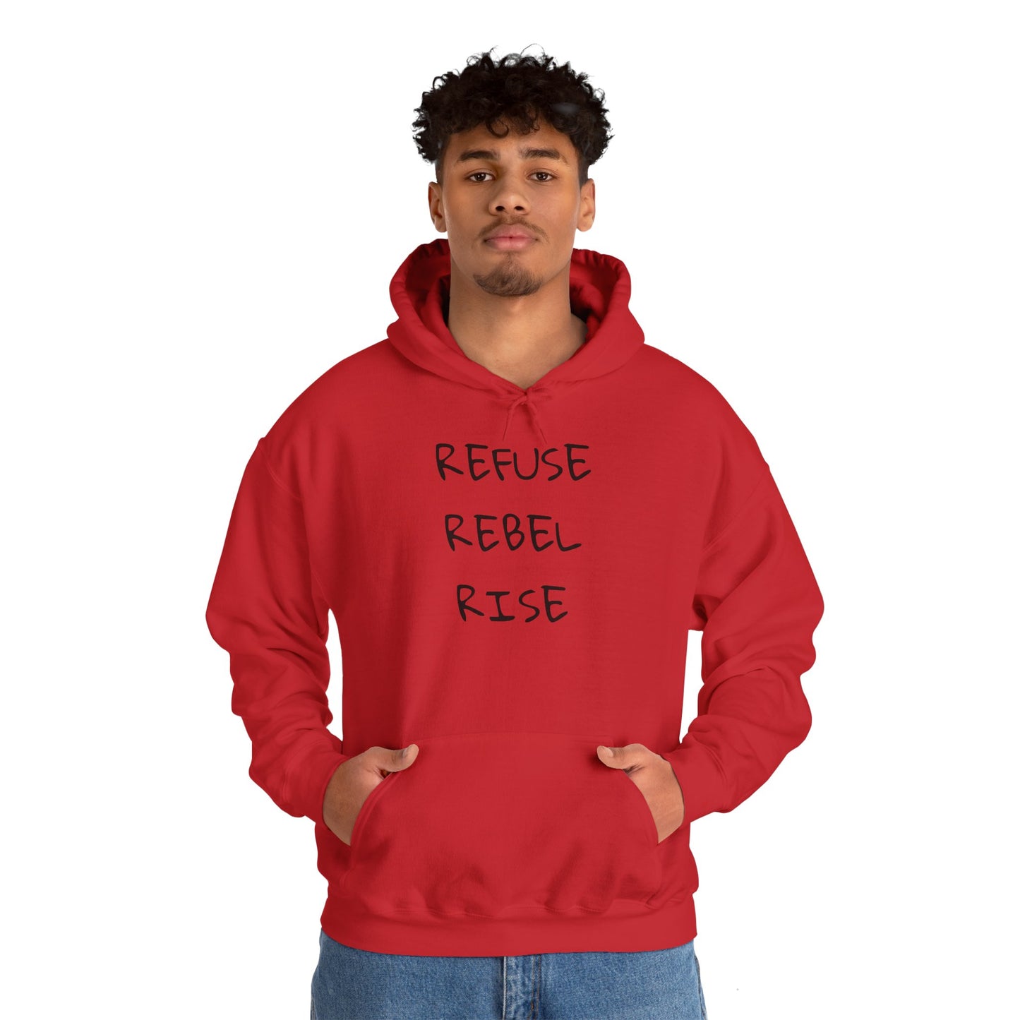 REFUSE REBEL RISE Hoodie